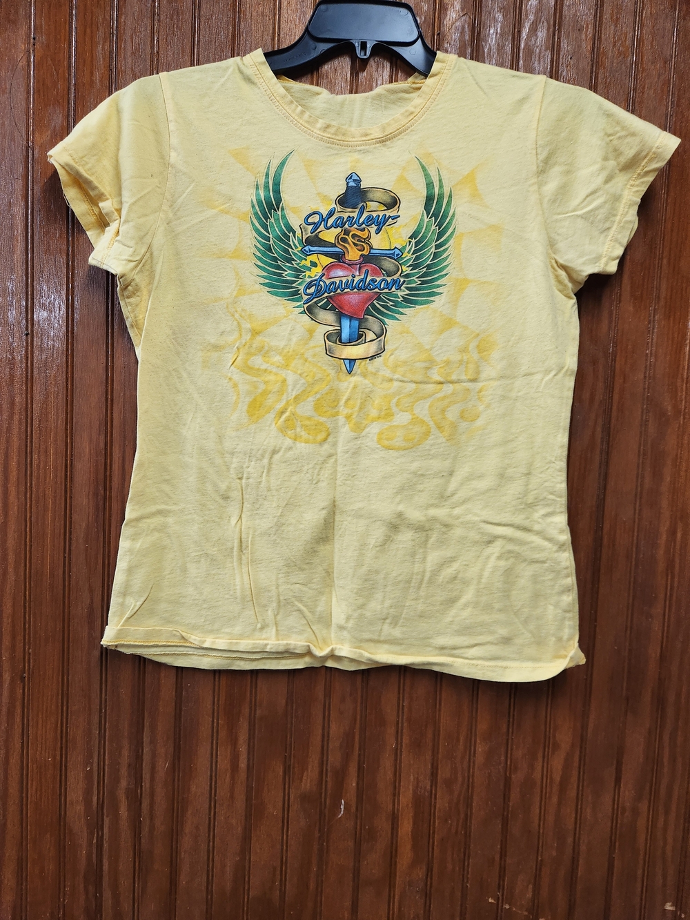 Harley-Davidson Yellow Graphic Women's Tee